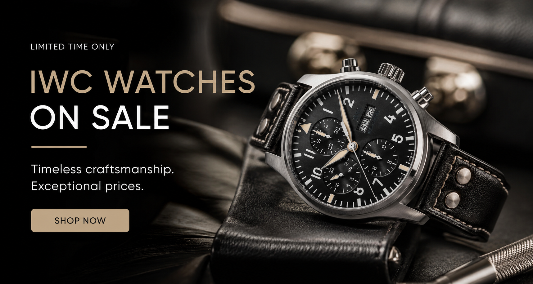 IWC watches on Sales?