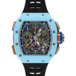 Richard Mille RM 65-01 Automatic Split-Seconds Chronograph Pastek Blue Quartz TPT