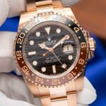 Rolex GMT-Master II Rootbeer Tiger Iron Dial 18K Everose Gold 126715CHNR - NEW