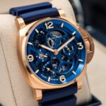 Panerai Luminor Tourbillon GMT Skeleton in 18k Rose Gold PAM01060