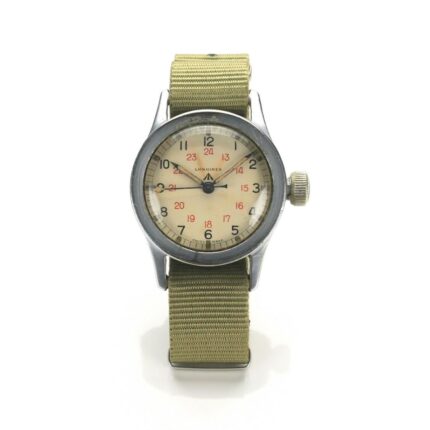 Longines C.O.S.D. “Tuna Can” British Military Wristwatch c.1945