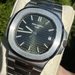 Patek Philippe Nautilus 5711/1A, GREEN FACTORY Dial ! Box & Extract + Orig Blue Dial, Cal. 315, TOP - Image 6