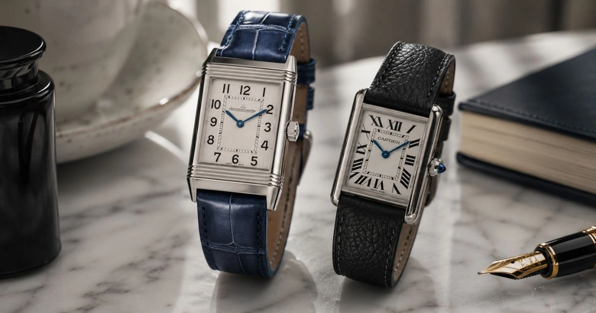 Battle of the Icons: Cartier Tank vs. Jaeger-LeCoultre Reverso