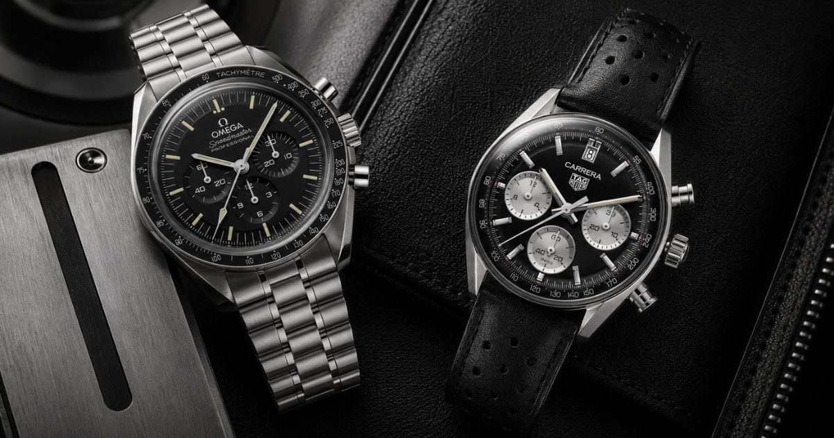 Omega Speedmaster vs. TAG Heuer Carrera