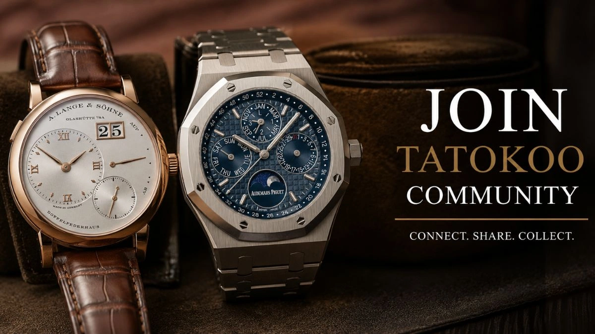 Tatokoo luxury watch community connecting collectors, buyers, and sellers to discover exceptional timepieces, share horology knowledge, and build trusted connections.