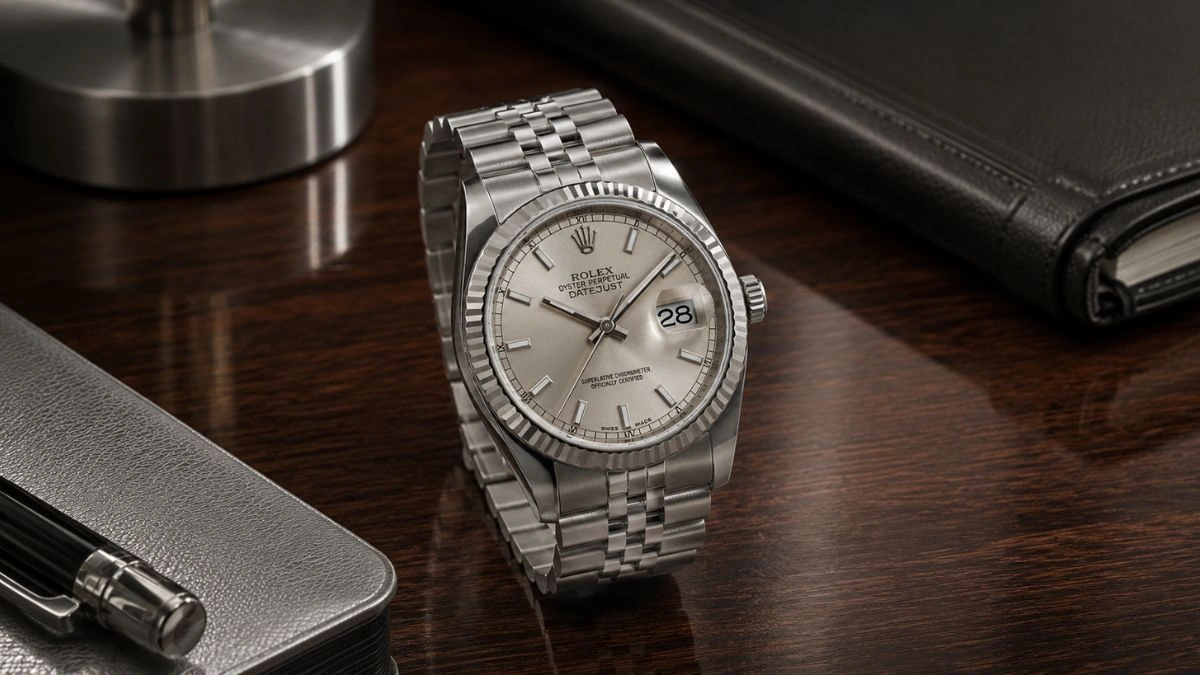Guide showing how to sell a luxury watch on Tatokoo with step-by-step instructions for listing, managing, and connecting with watch buyers online.