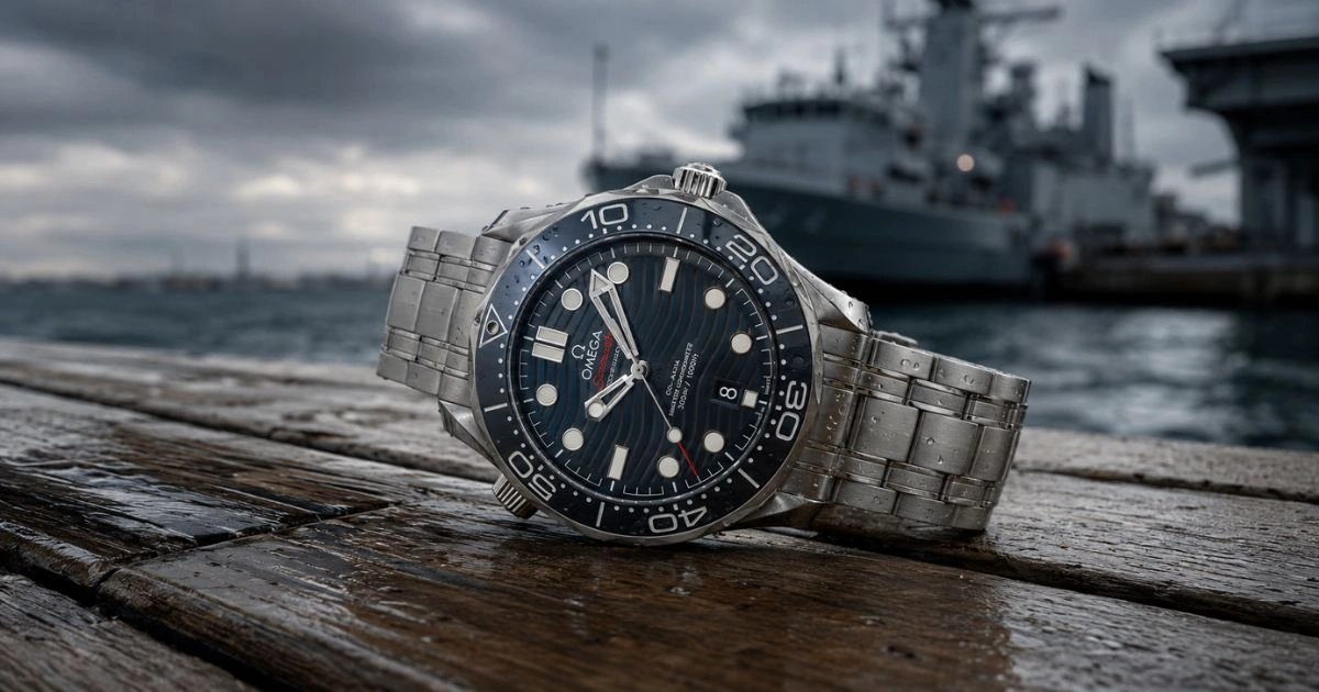 Collection of the top 10 most iconic dive watches of all time, showcasing legendary luxury timepieces known for their underwater performance, timeless design, and horological significance.