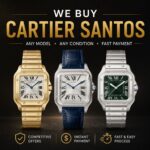 We Buy Cartier Santos | High Offer | Instant Payment