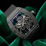 Richard Mille 'bubba Watson' | Ref: Rm55-01 | a Manual Winding Black Carbon TPT Wristwatch