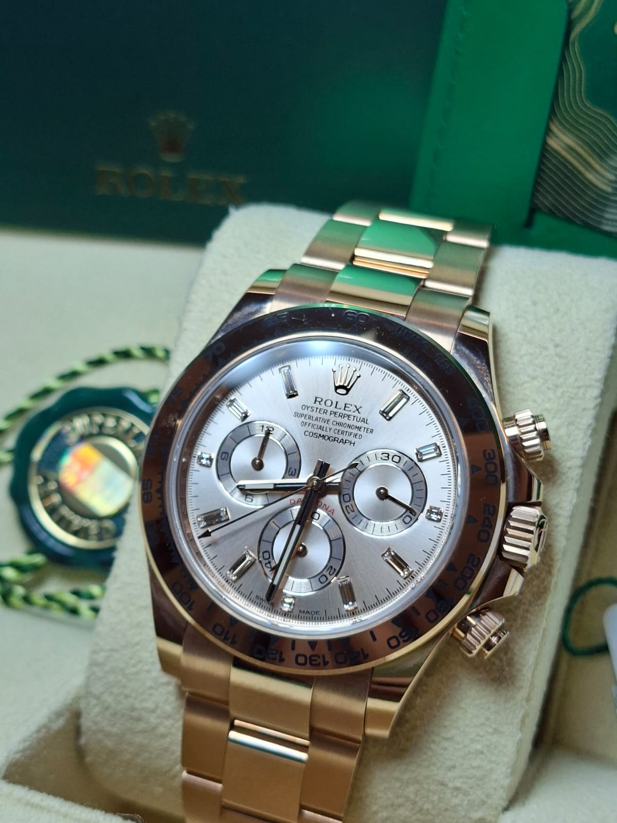 Rolex Daytona 116505 Rose Gold Dated Nov 2021