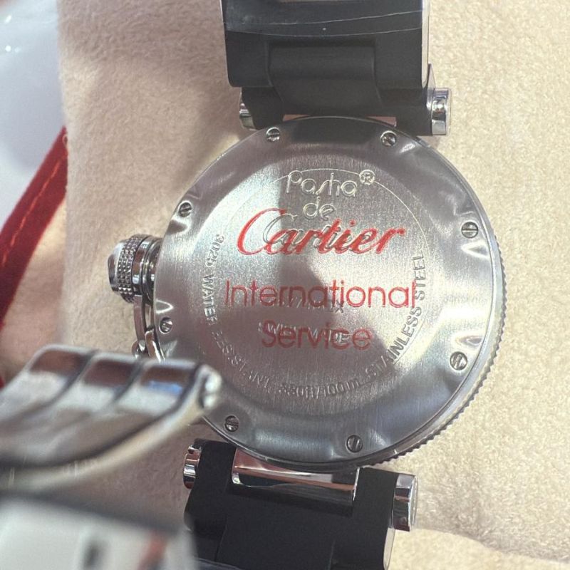Cartier Pasha Seatimer Lady 33mm Steel W3140003